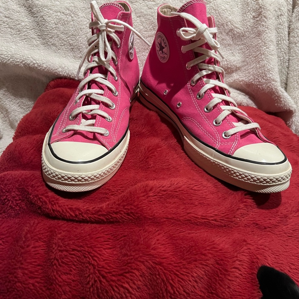 Chuck 70 Converse Women's Fuchsia High-Top Sneakers